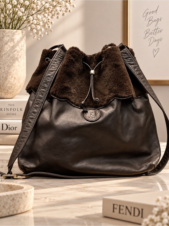 Fendi Handbags - Authentic Vintage Fendi bucket bag- FREE COA